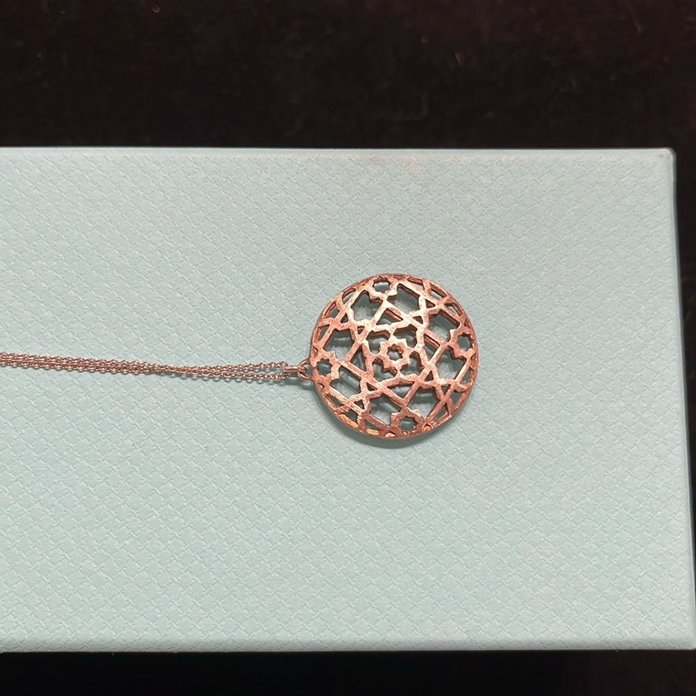 Tiffany & Co. X Paloma Picasso Sterling Silver Marrakesh Pendant Necklace